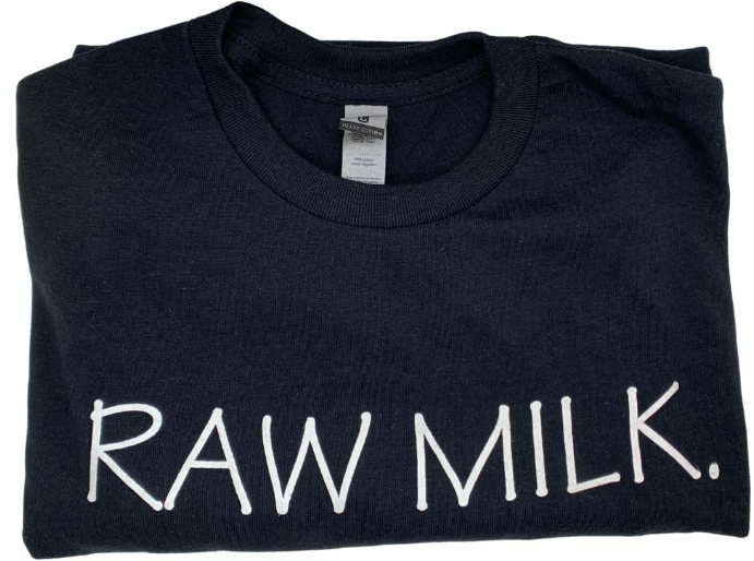 Raw Milk T-Shirt : Sizes S-3XL