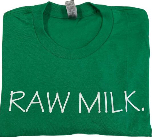 Raw Milk T-Shirt : Sizes S-3XL